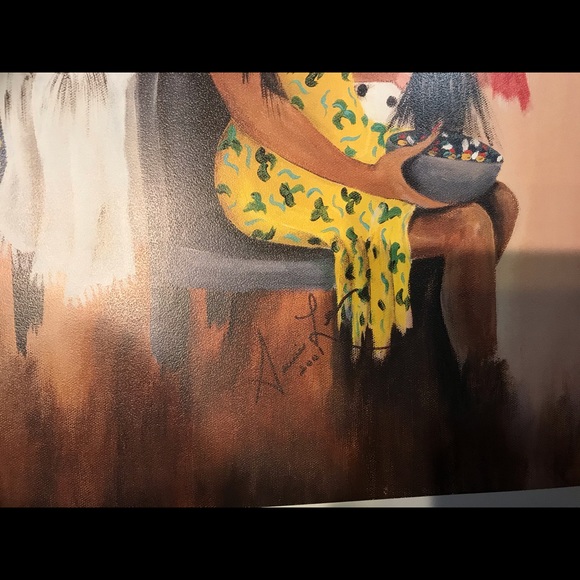 COPY - COPY - Vintage art print by ANNIE LEE THE Artist … - Picture 5 of 6